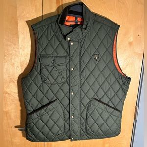 NWT Polo Ralph Lauren Men's Green Beaton Water Repellent Quilted Vest XXL
